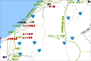 南加賀マップ